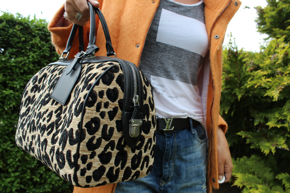 Louis Vuitton speedy leopard