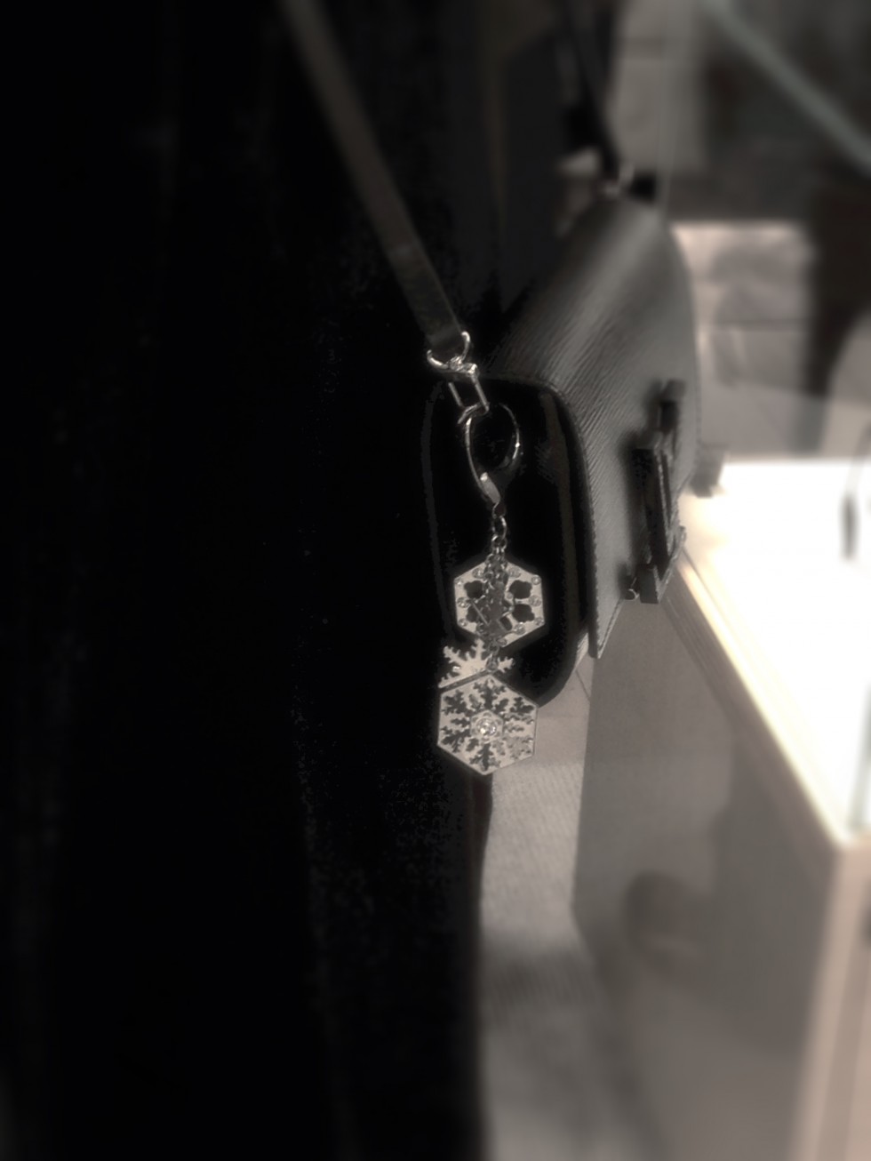 Louis Vuitton snowflake key chain