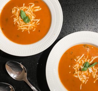 hjemmelavet cremet tomatsuppe opskrift